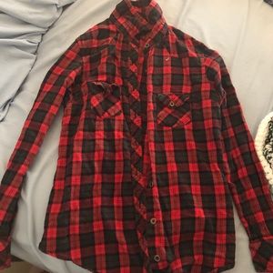 Angie red and black flannel. Very good quality.